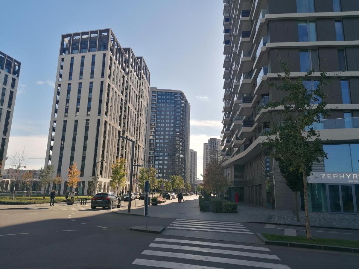 SajmisteBelgrade Waterfront Cozy Symphony 1公寓 外观 照片
